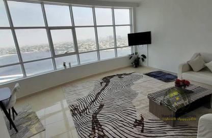 شقة - غرفة نوم - 2 حمامات للبيع في أورينت تاور 2 - أورينت تاور - البستان - عجمان