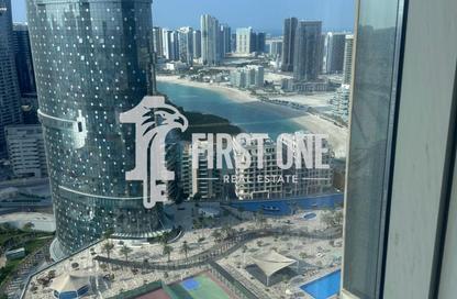 Apartment - 1 Bedroom - 1 Bathroom for rent in The Gate Tower 3 - Shams Abu Dhabi - Al Reem Island - Abu Dhabi