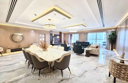 Apartment - 4 Bedrooms - 6 Bathrooms for rent in Elite Residence - Dubai Marina - Dubai