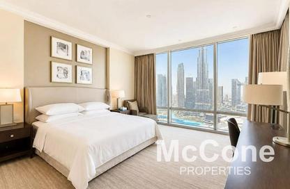 Apartment - 2 - 3 for rent in The Address Residence Fountain Views 2 - The Address Residence Fountain Views - Downtown Dubai - Dubai