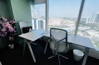 Business Centre - Studio - 4 Bathrooms for rent in Dubai Healthcare City - Bur Dubai - Dubai