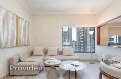 Apartment - 1 Bedroom - 2 Bathrooms for rent in Time Place Tower - Dubai Marina - Dubai