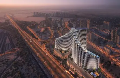 Apartment - 1 Bedroom - 2 Bathrooms for sale in Binghatti Skyflame - Majan - Dubai Land - Dubai