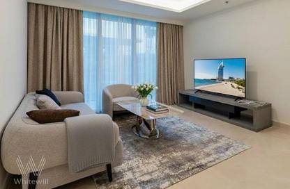 Apartment - 1 Bedroom - 1 Bathroom for sale in Palace Beach Residence Tower 2 - Palace Beach Residence - EMAAR Beachfront - Dubai Harbour - Dubai