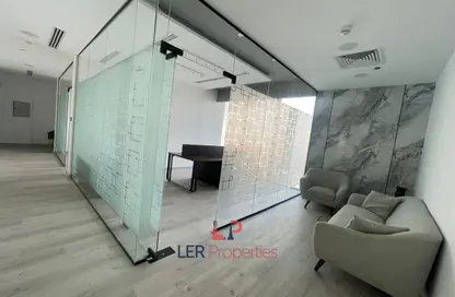 Office Space - Studio - 1 Bathroom for rent in The Prism - Business Bay - Dubai