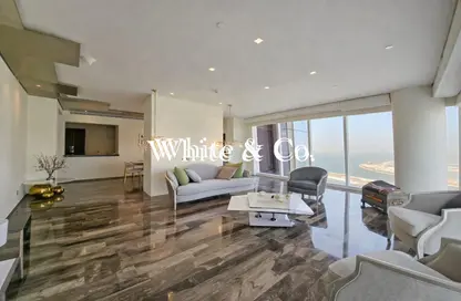 Apartment - 4 Bedrooms - 5 Bathrooms for rent in Damac Heights - Dubai Marina - Dubai