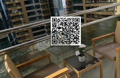Apartment - Studio - 1 Bathroom for rent in Horizon Towers - Ajman Downtown - Ajman