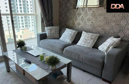 Apartment - 1 Bedroom - 2 Bathrooms for rent in Marina View Tower B - Marina View - Dubai Marina - Dubai