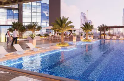 Apartment - 1 Bedroom - 2 Bathrooms for sale in Jade Tower - Majan - Dubai Land - Dubai