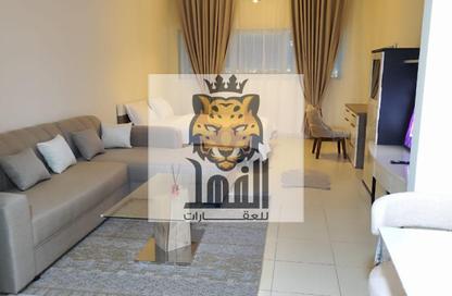 Apartment - Studio - 1 Bathroom for rent in Ajman One Tower 1 - Ajman One - Ajman Downtown - Ajman