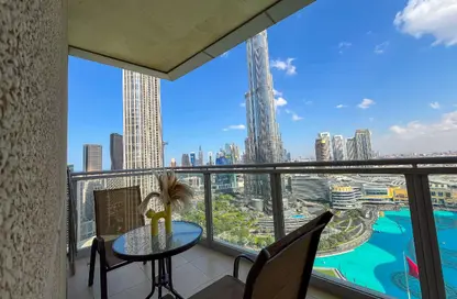 Apartment - 3 Bedrooms - 5 Bathrooms for rent in The Residence | Burj Khalifa - Burj Khalifa Area - Downtown Dubai - Dubai