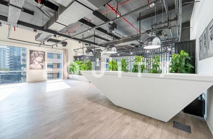 Office Space - Studio - 1 Bathroom for rent in Bay Square Building 6 - Bay Square - Business Bay - Dubai