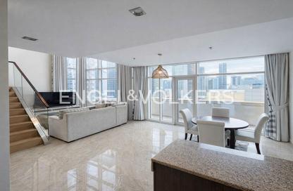 Duplex - 1 Bedroom - 2 Bathrooms for rent in Bay Square Building 1 - Bay Square - Business Bay - Dubai