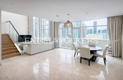 Duplex - 1 Bedroom - 2 Bathrooms for rent in Bay Square Building 1 - Bay Square - Business Bay - Dubai