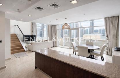 Duplex - 1 Bedroom - 2 Bathrooms for rent in Bay Square Building 1 - Bay Square - Business Bay - Dubai