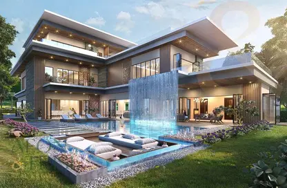 Villa - 5 Bedrooms - 6 Bathrooms for sale in Portofino - Damac Lagoons - Dubai