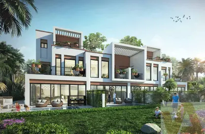 Townhouse - 5 Bedrooms - 6 Bathrooms for sale in Costa Brava at DAMAC Lagoons - Damac Lagoons - Dubai