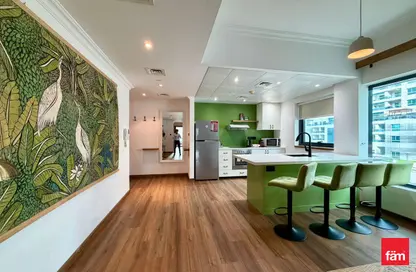 Apartment - 1 Bedroom - 2 Bathrooms for rent in Time Place Tower - Dubai Marina - Dubai