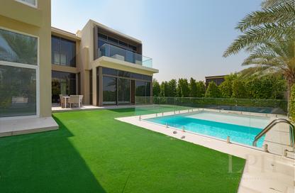 Villa - 4 - 5 for rent in Golf Place 1 - Golf Place - Dubai Hills Estate - Dubai