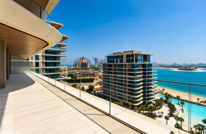 Apartment - 3 - 3 for rent in Serenia Living Tower 2 - Serenia Living - Palm Jumeirah - Dubai