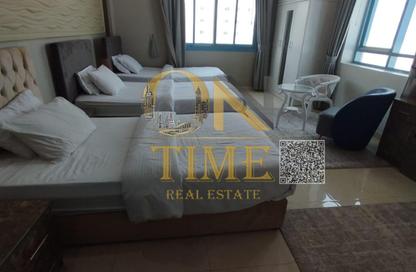 Apartment - 1 Bedroom - 1 Bathroom for rent in Ajman Corniche Residences - Ajman Corniche Road - Ajman