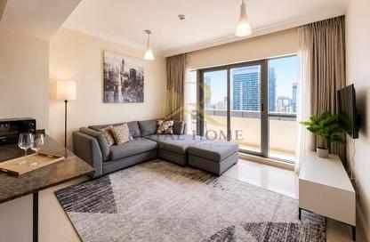 Apartment - 1 Bedroom - 2 Bathrooms for rent in Bay Central Tower West - Bay Central - Dubai Marina - Dubai