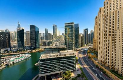 Apartment - 1 Bedroom - 2 Bathrooms for rent in Bay Central Tower West - Bay Central - Dubai Marina - Dubai