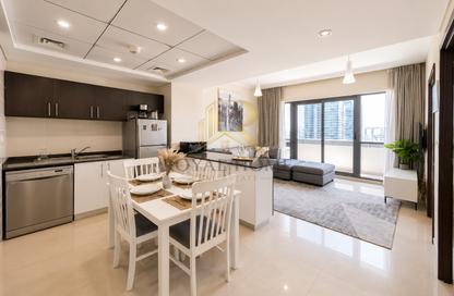 Apartment - 1 Bedroom - 2 Bathrooms for rent in Bay Central Tower West - Bay Central - Dubai Marina - Dubai