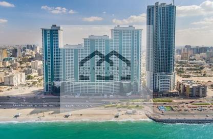 Apartment - 2 Bedrooms - 3 Bathrooms for sale in Ajman Corniche Residences - Ajman Corniche Road - Ajman