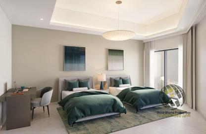 Apartment - 1 Bedroom - 2 Bathrooms for sale in Tower C1 - Ajman Pearl Towers - Ajman Downtown - Ajman