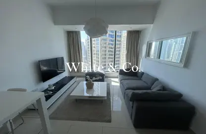 Apartment - 1 Bedroom - 2 Bathrooms for rent in Silverene Tower B - Silverene - Dubai Marina - Dubai
