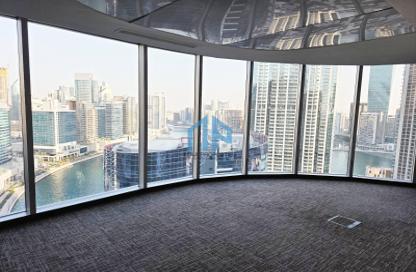 Office Space - Studio - 1 Bathroom for rent in The Binary Tower - Business Bay - Dubai