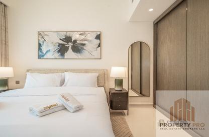 Apartment - 1 Bedroom - 2 Bathrooms for rent in Grand Bleu Tower 1 - Emaar Beachfront - Dubai Harbour - Dubai