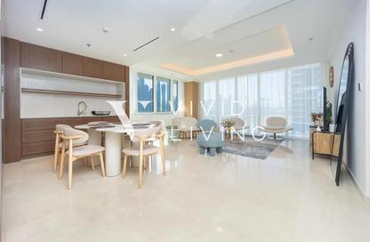 Apartment - 3 Bedrooms - 4 Bathrooms for rent in Palace Beach Residence Tower 1 - Palace Beach Residence - Emaar Beachfront - Dubai Harbour - Dubai