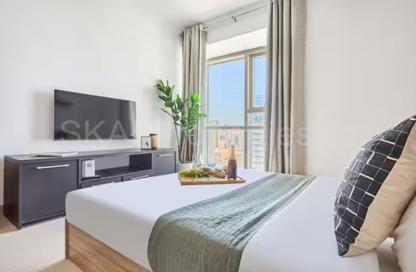Apartment - Studio - 1 Bathroom for rent in Goldcrest Executive - JLT Cluster C - Jumeirah Lake Towers - Dubai