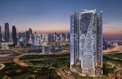 Apartment - 1 Bathroom for sale in Tower C - Damac Towers by Paramount - Business Bay - Dubai