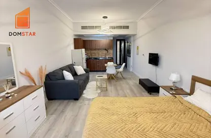 Apartment - Studio - 1 Bathroom for rent in Knightsbridge Court - District 13 - Jumeirah Village Circle - Dubai