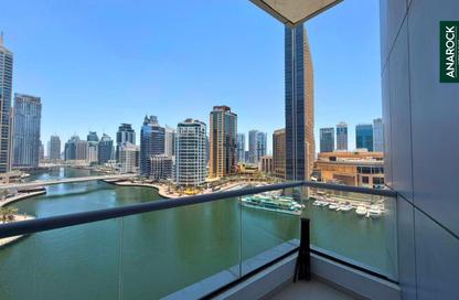 Apartment - 1 Bedroom - 2 Bathrooms for rent in Bay Central Tower West - Bay Central - Dubai Marina - Dubai
