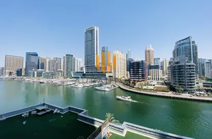 Apartment - 2 Bedrooms - 3 Bathrooms for rent in Marina Wharf 1 - Marina Wharf - Dubai Marina - Dubai