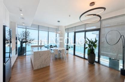 Apartment - 3 - 4 for rent in Beach Vista Tower 2 - Beach Vista - Emaar Beachfront - Dubai Harbour - Dubai
