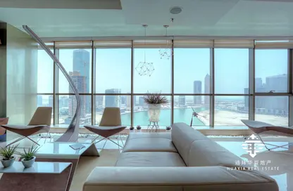 مكتب - استوديو للايجار في البحيرة المركزية - الخليج التجاري - دبي