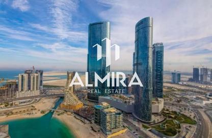Apartment - 2 Bedrooms - 3 Bathrooms for rent in Sigma Towers - City Of Lights - Al Reem Island - Abu Dhabi Apartment - 2 Bedrooms - 3 Bathrooms for rent in Sigma Towers - City Of Lights - Al Reem Island - Abu Dhabi