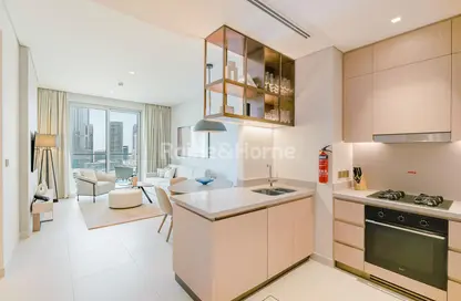 شقة - 2 غرف نوم - 3 حمامات للايجار في برج فيدا دبي مول 1 - فيدا ريزيدنس دبي مول - وسط مدينة دبي - دبي