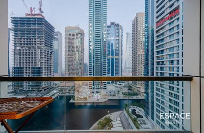 Apartment - 1 Bedroom - 1 Bathroom for rent in Lakeside Residence - JLT Cluster A - Jumeirah Lake Towers - Dubai