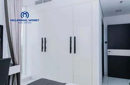 شقة - 2 غرف نوم - 1 حمام للايجار في جيوفاني بوتيك سويتس - مدينة دبي الرياضية - دبي