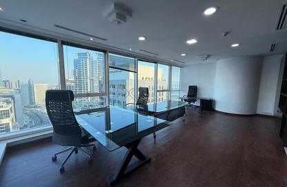 Office Space - Studio - 1 Bathroom for rent in Churchill Executive Tower - Churchill Towers - Business Bay - Dubai