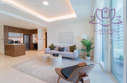 Apartment - 1 - 1 for rent in Palace Beach Residence Tower 1 - Palace Beach Residence - Emaar Beachfront - Dubai Harbour - Dubai