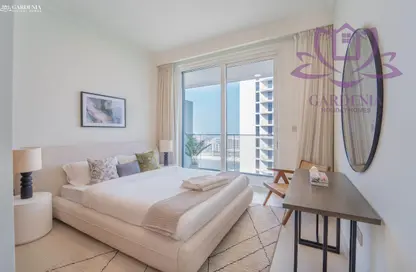 شقة - غرفة نوم - 1 حمام للايجار في برج Palace Beach ريزيدنس 1 - بالاس بيتش ريزيدنس - إعمار بيتشفرونت - دبي هاربور - دبي