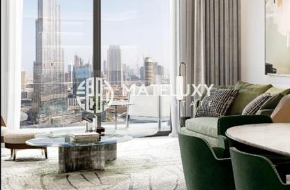 Apartment - 2 - 2 for sale in The St. Regis Residences - Tower 2 - St Regis The Residences - Burj Khalifa Area - Downtown Dubai - Dubai
