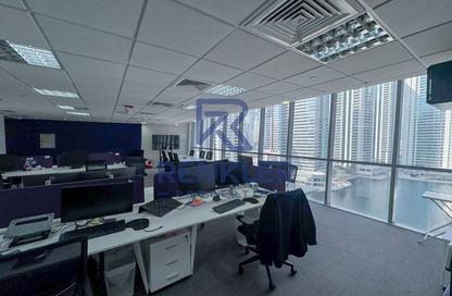 Office Space - Studio - 1 for rent in Tiffany Tower - JLT Cluster W - Jumeirah Lake Towers - Dubai